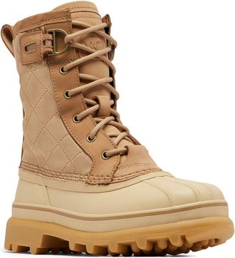 Sorel Sorel Caribou Royal Waterproof Canvas Boot