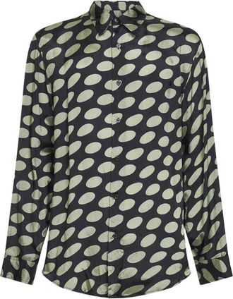Dries Van Noten Casual Shirts - Heren - Casual Overhemden - Veelkleurig - L - Overhemden