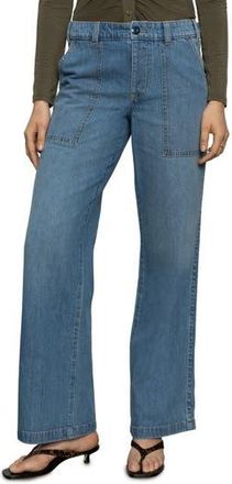Sanctuary Wide Leg Jeans in Starstruck at Nordstrom Rack, Size 25