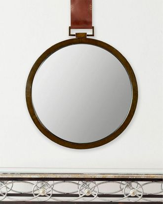 Safavieh Pendant Mirror With Leather Strap