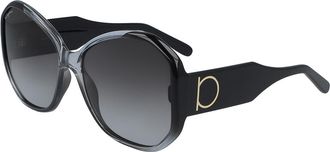 Ferragamo SF 942S 007 Womens Sunglasses Grey Size 61