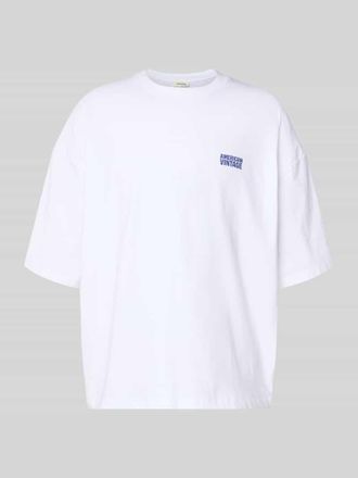 American Vintage American Vintage T-Shirt mit Logo-Print Modelll GIXY in Weiss, Gr&ouml;&szlig;e M/L