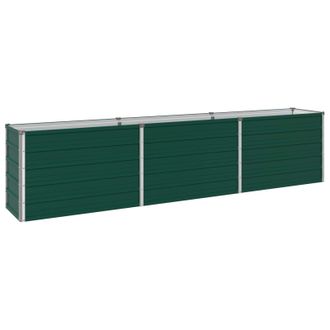 vidaXL Cama De Jard&iacute;n Elevada Verde 240 X 40 X 55 Cm Vidaxl