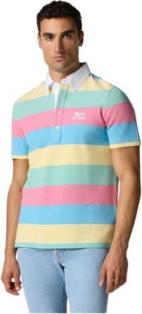 Brooks Brothers Hombre, Camisetas, Multicolor, Talla: M