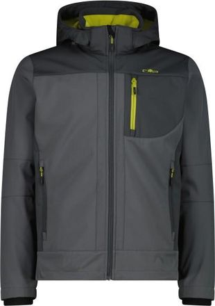 F.lli Campagnolo Jacket Zip Hood Softshell Softshelljacke f&uuml;r Herren | grau