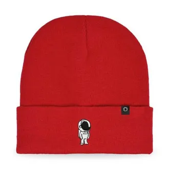 Dalix Astronaut Beanie in Red at Nordstrom