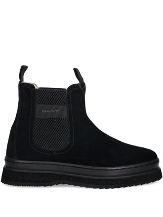 GANT Sistown pull-tab platform boots - Black