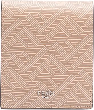 Fendi Portafoglio FF in pelle - Toni neutri