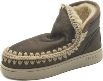 Mou New Eskimo Sneak - Dames - Winterlaarzen - Bruin - 36 EU - Leer - Schoenen