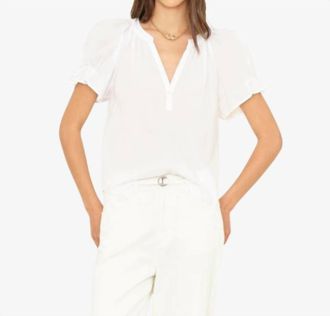 Xirena Astryde V-Neck Top In White