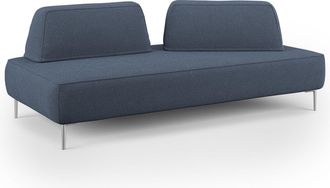 Divani.Store Newton Sof&aacute; Modular Con Respaldos Removibles 212 Cm Azul