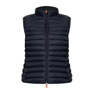 Save The Duck Vests, female, Black, Size: S Insulated vest Charlotte