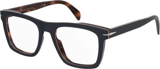 Eyewear by David Beckham Blauw Bruine Zonnebril Monturen - unisex - Accessoires - Bruin - Maat: 51 MM