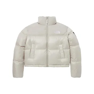 The North Face (WMNS) The North Face White Label Novelty Nuptse Down Jacket Asia Sizing Cream Beige NJ1DP85K