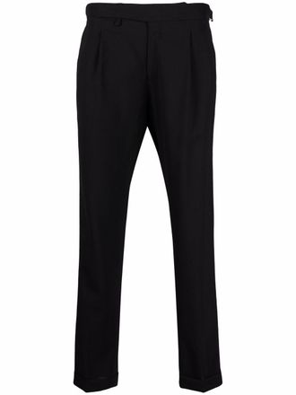 BRIGLIA 1949 Pantaloni dritti a vita alta - Nero
