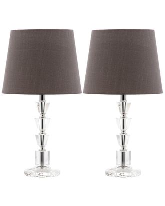 Safavieh Harlow Tiered Crystal Lamp
