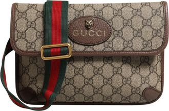 Gucci Supreme Monogram Neo Vintage Web Belt Womens Bag (Pre-Owned)
