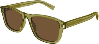 Saint Laurent Heren, Accessoires, Groen, Maat: 54 MM