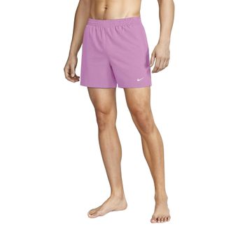 Nike Heren geborduurd logo zwembroek Regular (Magenta)