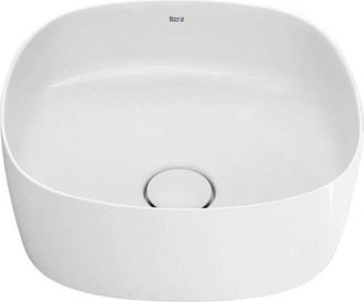 Roca Roca - Lavabo De Sobre Encimera Fineceramic 370 Mm Soft Inspira Color: Blanco