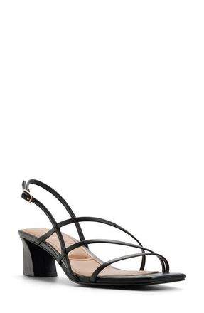 Aldo Maegan Strappy Sandal in Black at Nordstrom, Size 7.5