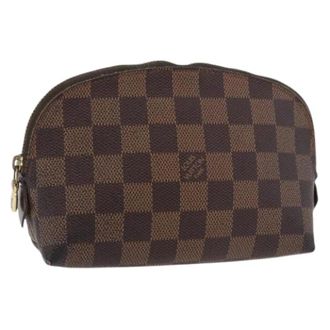 Louis Vuitton Pre-owned Damier Ebene Pouch - - Pre-owned - Donna - Marrone - ONE SIZE