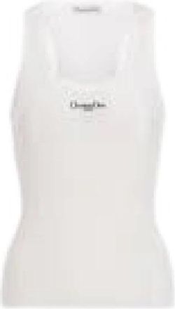 Dior Tanktop - Dames - Tops zonder mouwen - Wit - S - Tops