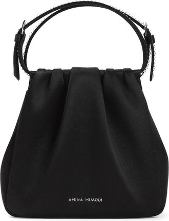 Amina Muaddi Vittoria Crystal Handbag