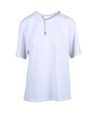 Sportmax White Cotton T-Shirt