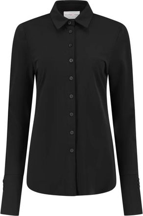 Hart by Helena Hart Blouse Britt -overdracht - Dames - Blouses & Shirts - Zwart - Maat: XS