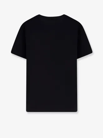 Dolce & Gabbana Logo-Patch Cotton T-Shirt - Black