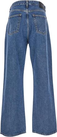 Won Hundred Mens Blue Denim Jeans With Belt Loops Organic Cotton