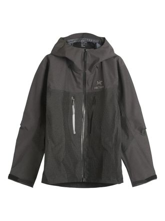 Arc'teryx Alpha hooded zip-up jacket - Grey