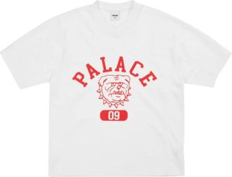 Palace Bulldog Mesh Jersey White P30ES218