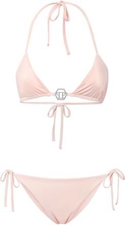Philipp Plein Bikini - Dames - Bikinis - Roze - XL - Badmode