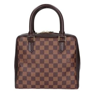 Louis Vuitton Pre-owned Handbags, female, Brown, Size: ONE SIZE Pre-owned Damier Brera Handbag