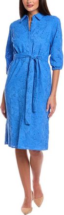 T Tahari Floral Embroidered Dress