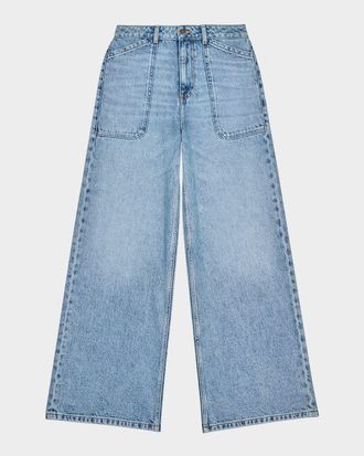 BA&SH Mellou Wide-Leg Jeans