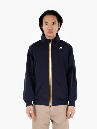 K-Way Giacca Amaury stretch nylon blue depth