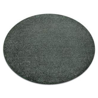 RugsX Rugsx - Moqueta Indus C&iacute;rculo Verde 27 Llanura Mezcla Green Circulo 133 Cm