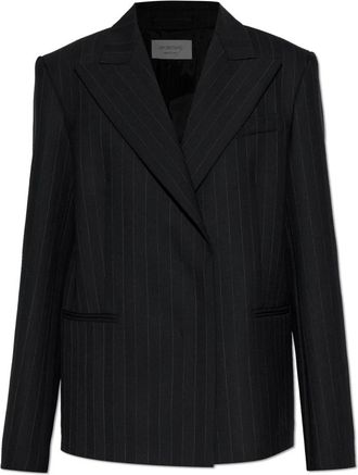Sportmax Blazer Palmas - Jackets - Mujer - Azul - S