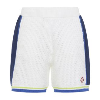 Casablanca Casual Shorts, male, White, Size: L Bermudas