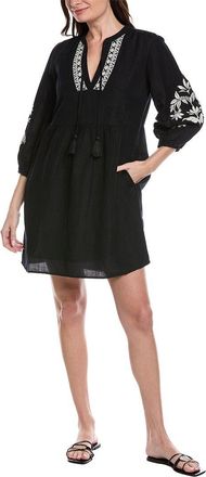 Tommy Bahama St. Lucia Linen-Blend Floral Dress