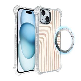 OEM Custodia Ibiza Dropguard Ultra Per Iphone 15 Con Magsafe, Boho, Sand Maze