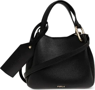 Furla Tassen, Dames, Zwart, ONE Size, Leer, Nuvola Mini
