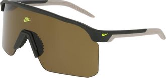 Nike Expedition Shield E - Heren - Zonnebrillen - Groen - 61 MM - Accessoires
