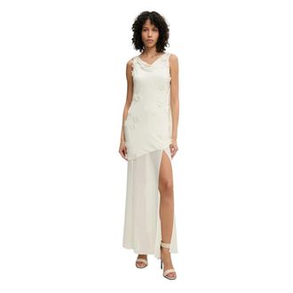 Rotate Rotate Birger Christensen - Partyjurk - Dames - Jurken - Beige - Maat: XL