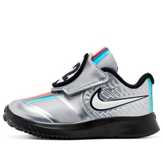 Nike (TD) Nike Star Runner 2 AutoVelcro Metallic Silver CQ4223-001