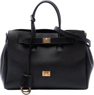 Balenciaga Pre-owned Bel Air Carry All - Pre-owned - Mujer - Negro - ONE SIZE