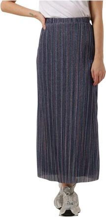 Another Label Aurelia Maxi Rok - Dames - Maxi Rokken - Paars - S - Polyester - Rokken